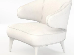 안락의자 3D 모델