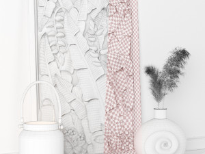 decorative set01 Model 3D