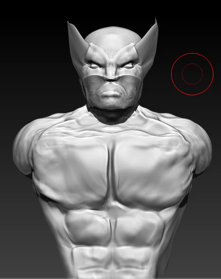 wolverine skecth beginer 3D Model .c4d .max .obj .3ds .fbx .stl .blend