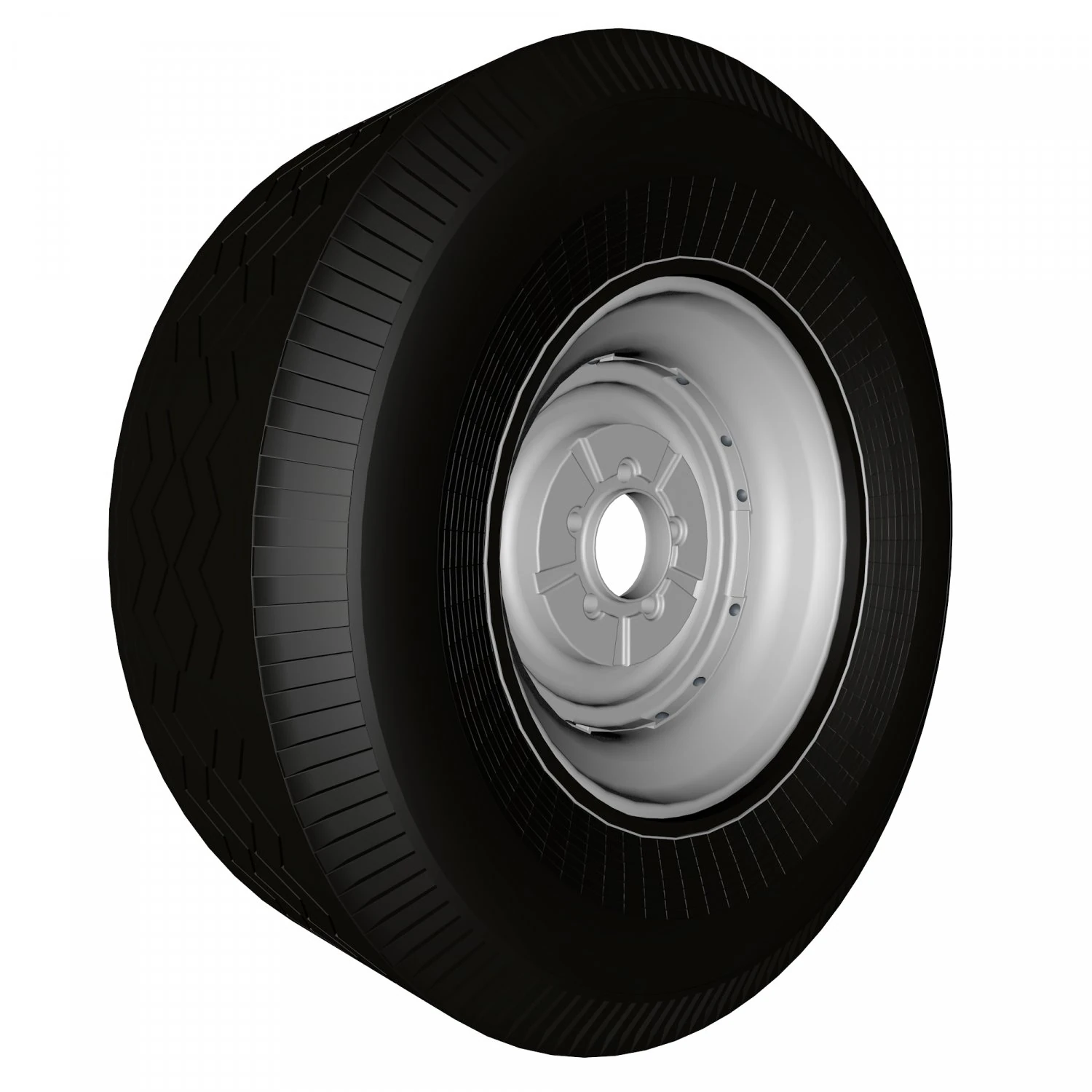 50s wheel 3D Model .c4d .max .obj .3ds .fbx .stl .blend 