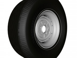 50s wheel 3D Model