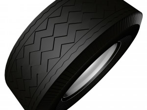 50s wheel 3D Модель
