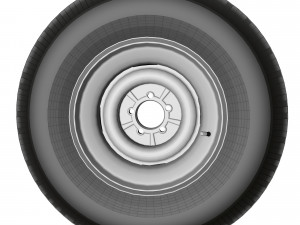 50s wheel 3D Модель