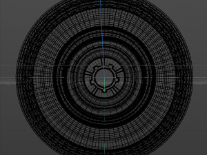 50s wheel 3D Модель