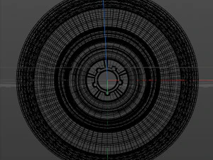 50s wheel 3D Model