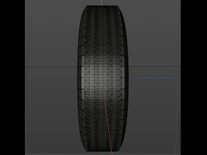 spoke wheel 30s 3D Model