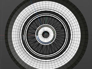 spoke wheel 30s Model 3D