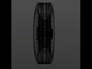 spoke wheel 30s 3D Model