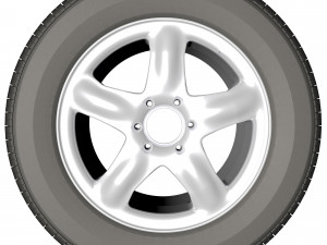 spoke wheel 21 3D Model