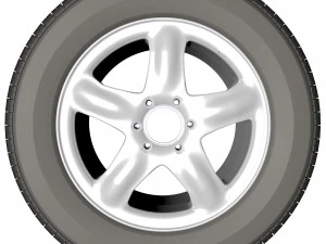 spaakwiel 21 3D Model