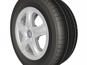 spoke wheel 21 3D Model