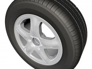 spoke wheel 21 3D Model