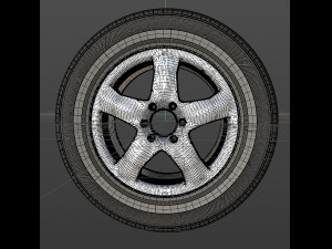 spoke wheel 21 3D Модель