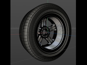 spoke wheel 21 3D Модель