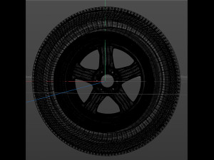spoke wheel 21 3D Модель