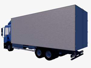 light-duty truck box model 3D Model
