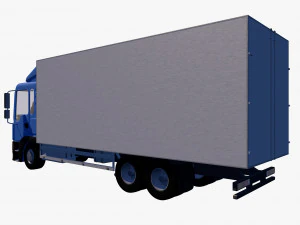 light-duty truck box model 3D Model