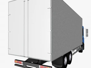 light-duty truck box model 3D Model