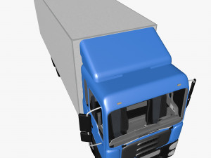 light-duty truck box model 3D Model
