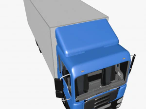 light-duty truck box model 3D Model