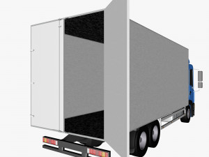 light-duty truck box model 3D Model