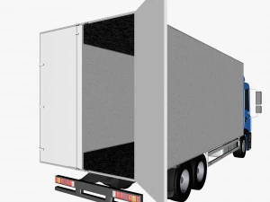 light-duty truck box model 3D Model