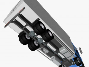 light-duty truck box model 3D Model