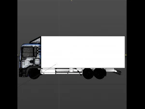 light-duty truck box model 3D Model
