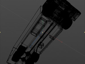 light-duty truck box model 3D Model