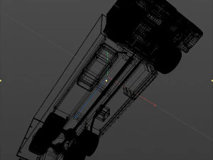 light-duty truck box model 3D Model