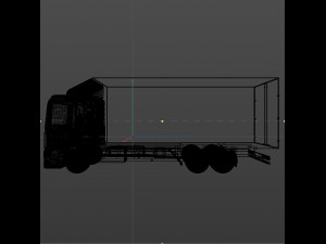 light-duty truck box model 3D Model