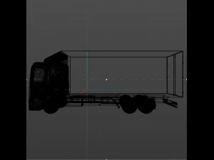 light-duty truck box model 3D Model
