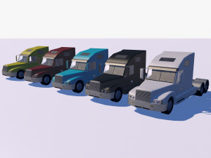 freightliner century Model 3D