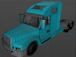 freightliner century Model 3D