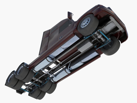 Wiek frachtowc&oacute;w Model 3D