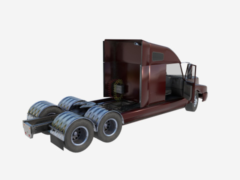 Wiek frachtowc&oacute;w Model 3D