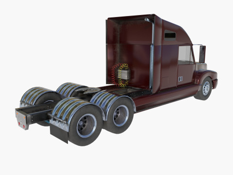 Wiek frachtowc&oacute;w Model 3D