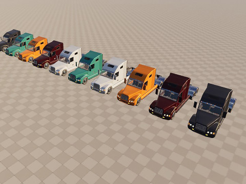 Wiek frachtowc&oacute;w Model 3D