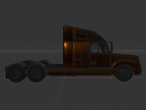 Freightliner century 3D Model
