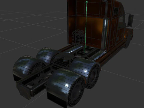 Freightliner century 3D Model
