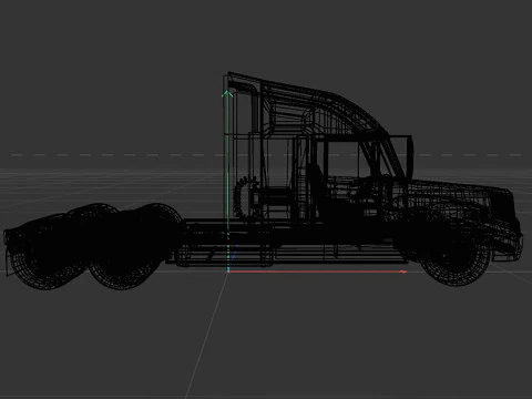 Freightliner century 3D Model