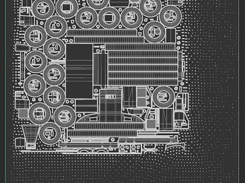 Wiek frachtowc&oacute;w Model 3D
