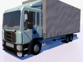 awning cargo truck 3D Model