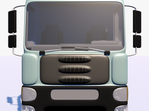 awning cargo truck 3D Модель