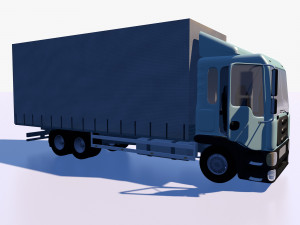 awning cargo truck 3D Модель