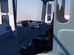 awning cargo truck 3D Модель