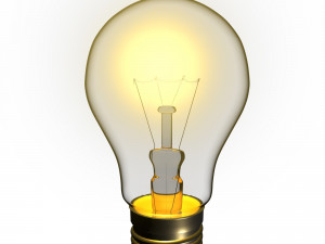 incandescent lamp Modelo 3D