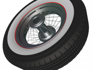 spoke wheel 30s v2 Model 3D