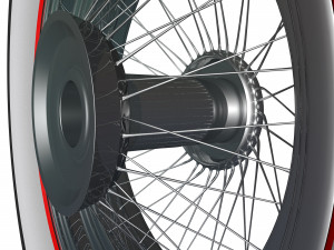 spoke wheel 30s v2 Model 3D