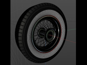 spoke wheel 30s v2 Model 3D